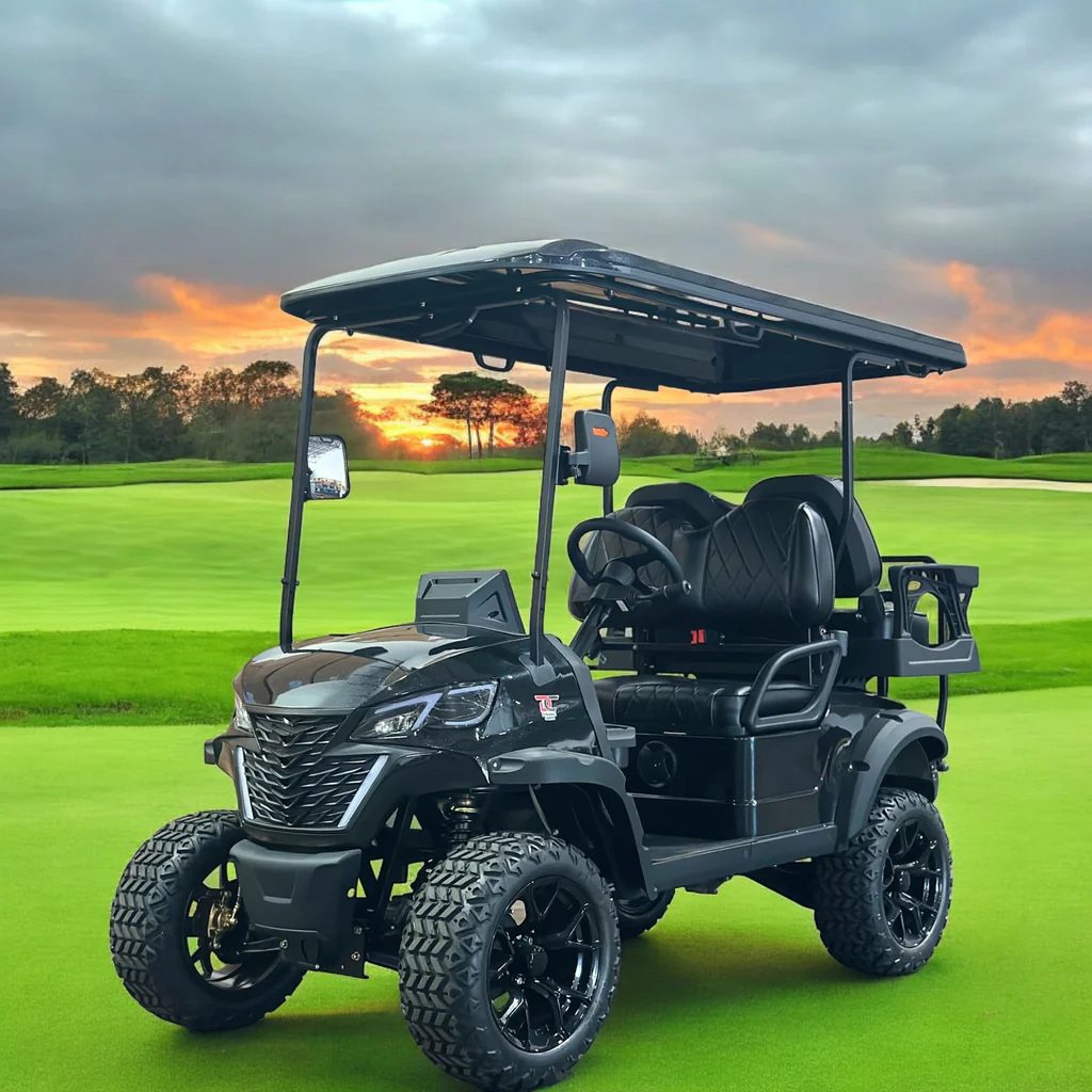 Lifted 6-passenger custom cart